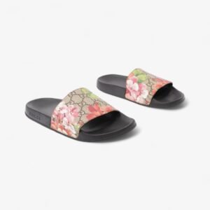 Gucci Bloom Slide GG Supreme / Multicoloured Canvas EU 38 UK 5 | AlmaBagz