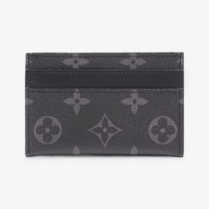 Louis Vuitton Porte Cartes Double Monogram Eclipse Canvas | AlmaBagz
