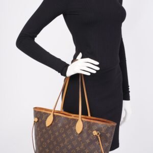 Louis Vuitton Neverfull MM Monogram Coated Canvas | AlmaBagz