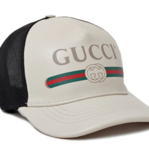 Gucci Logo Baseball Cap in White | AlmaBagz