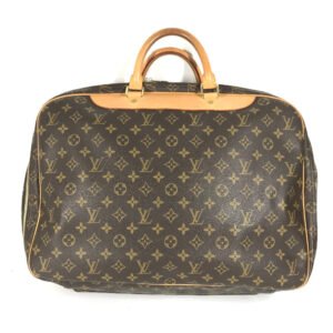 LOUIS VUITTON Boston Duffel bag M41399 Monogram canvas Brown Monogram Alize 24 Van Quatre | AlmaBagz