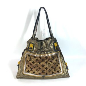 LOUIS VUITTON Shoulder Bag M97012 Leather, Canvas gold cruise line monogram sunbird | AlmaBagz