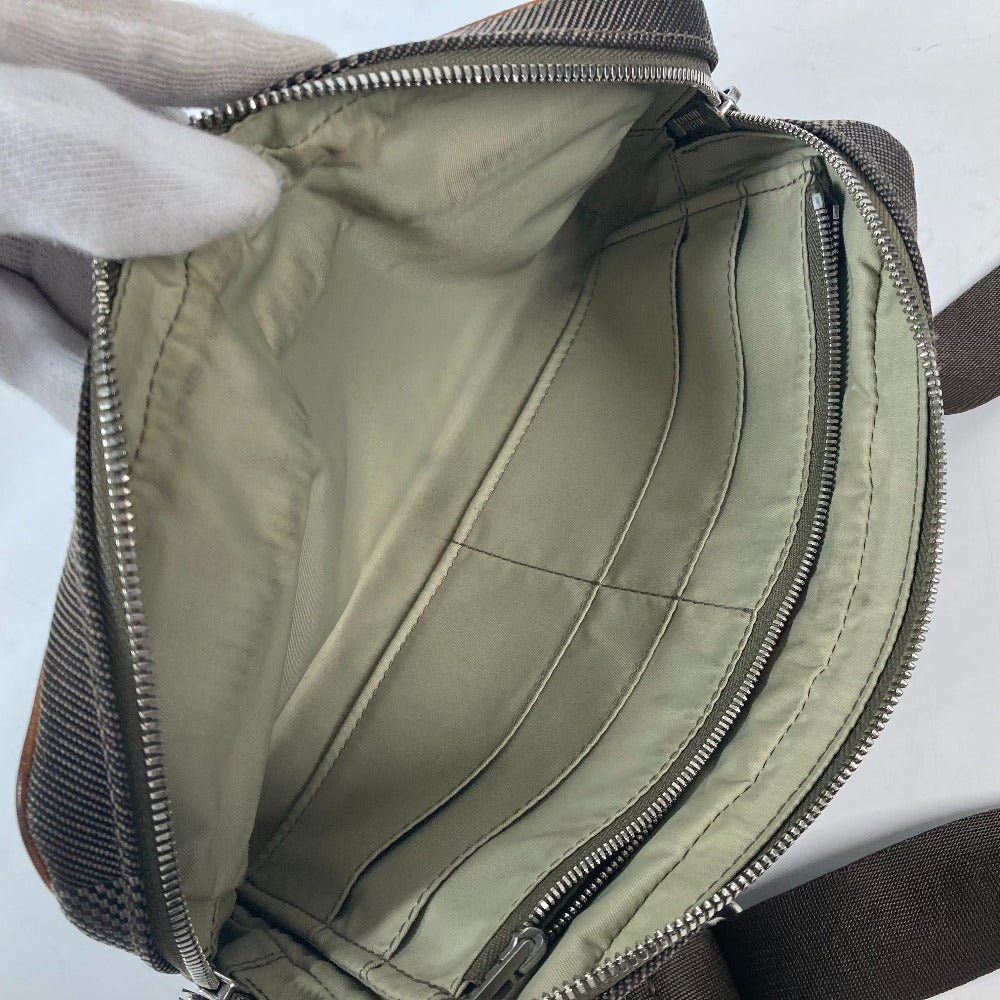 LOUIS VUITTON Sling bag M93619 Damier Jean Canvas khaki Damier Jean Acrobat mens Used | AlmaBagz - Image 10