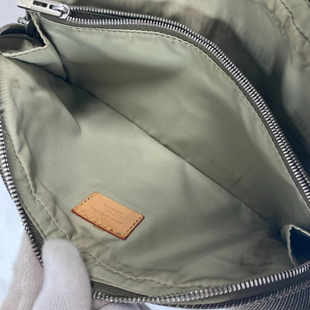 LOUIS VUITTON Sling bag M93619 Damier Jean Canvas khaki Damier Jean Acrobat mens Used | AlmaBagz - Image 12