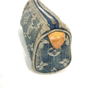 LOUIS VUITTON Pouch M95081 Monogram denim blue Monogram denim Truth Speedy GM | AlmaBagz
