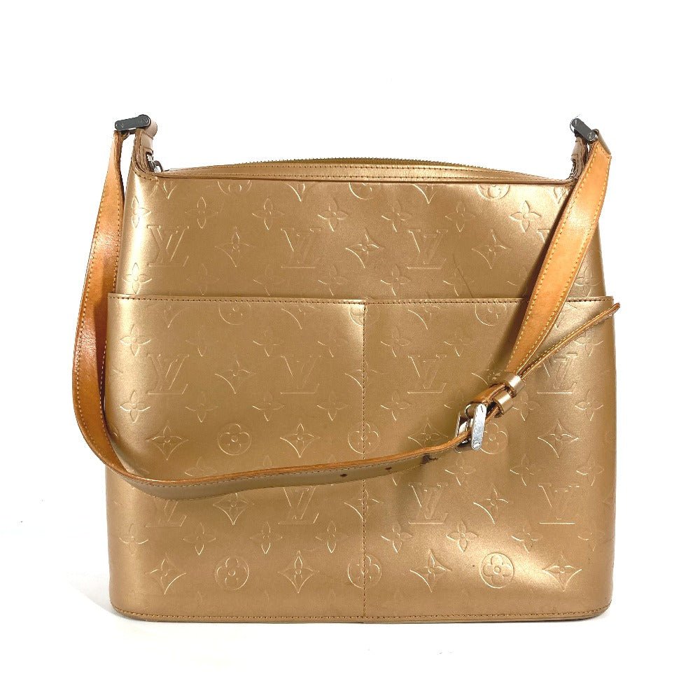 LOUIS VUITTON Shoulder Bag M55167 Monogram mat leather beige Monogram mat Sutter | AlmaBagz