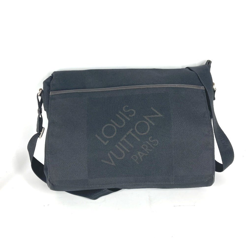 LOUIS VUITTON Shoulder Bag M93225 Damier Jean Canvas black Damier Jean Messager NM mens Used | AlmaBagz - Image 16