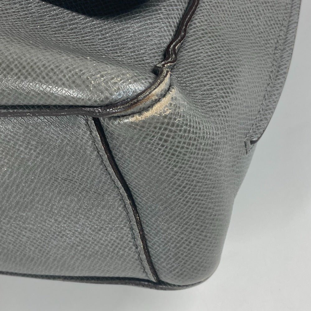 LOUIS VUITTON Shoulder Bag M32623 Taiga Leather gray Taiga Roman MM mens Used | AlmaBagz - Image 5