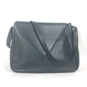 HERMES Shoulder Bag leather black Serie Christine | AlmaBagz