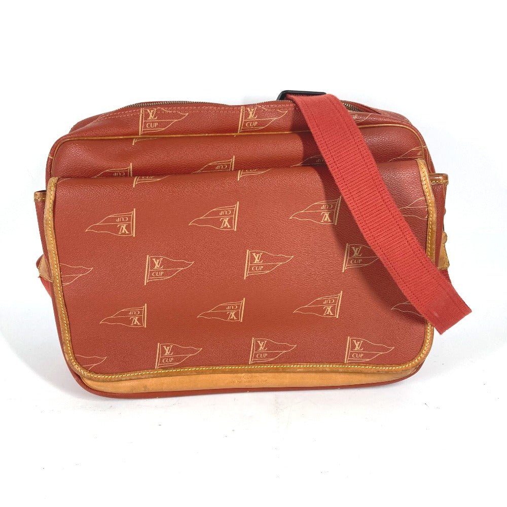 LOUIS VUITTON Shoulder Bag M80028 canvas Orange LVCUP Louis Vuitton Cup Calvi | AlmaBagz - Image 17