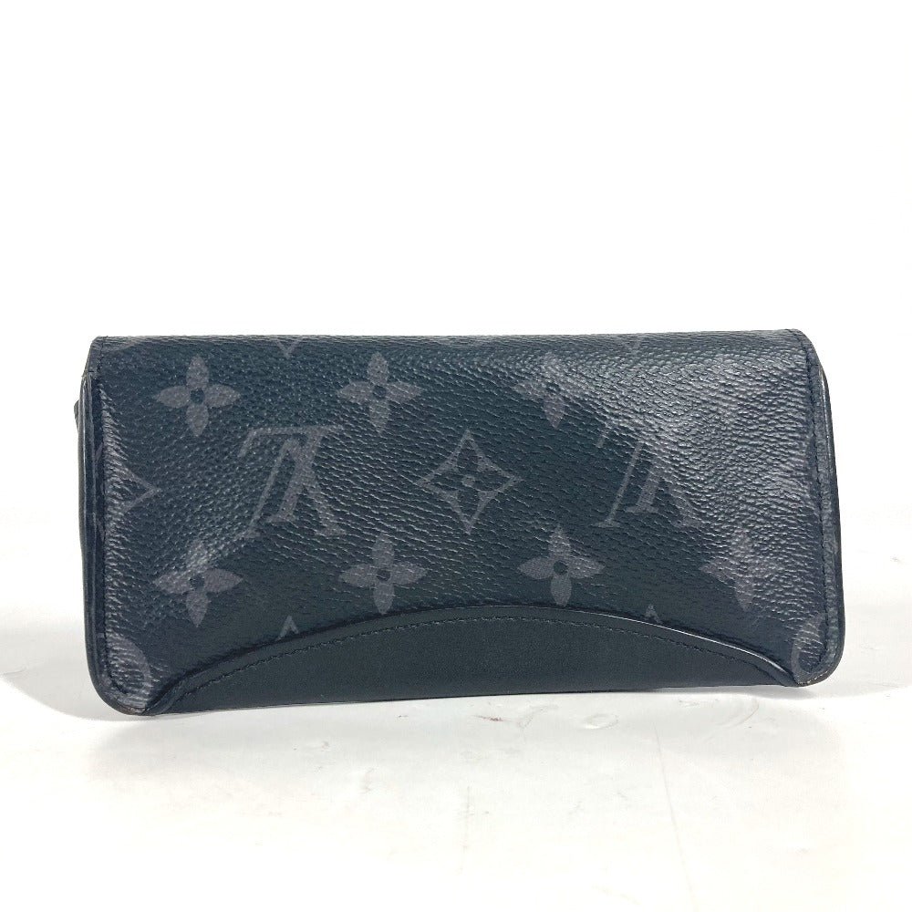 LOUIS VUITTON glasses case GI0296 Monogram Eclipse Canvas black Monogram Eclipse Etui Lunette Woody | AlmaBagz