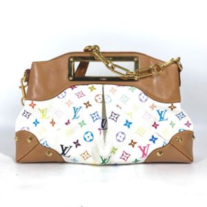LOUIS VUITTON Handbag M40255 Monogram multicolor canvas white Monogram multicolor Judy MM | AlmaBagz