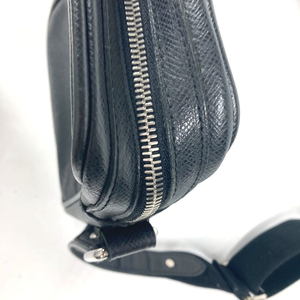 LOUIS VUITTON Shoulder Bag M32462 Taiga Leather black Taiga Dimitri mens Used | AlmaBagz - Image 11