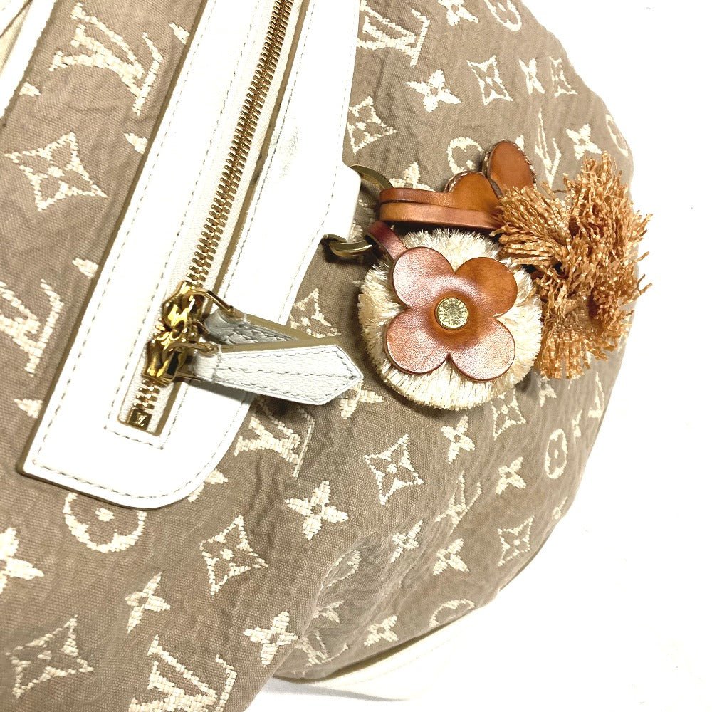 LOUIS VUITTON Shoulder Bag M93499 Cotton, Leather beige Monogram Sabia Buzzus PM Women Used | AlmaBagz - Image 4