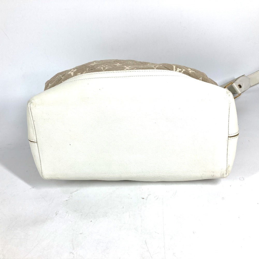 LOUIS VUITTON Shoulder Bag M93499 Cotton, Leather beige Monogram Sabia Buzzus PM Women Used | AlmaBagz - Image 5