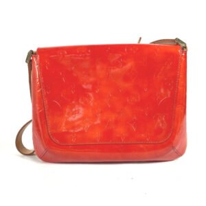 LOUIS VUITTON Shoulder Bag M91094 Monogram Vernis Red Monogram Vernis Thompson | AlmaBagz