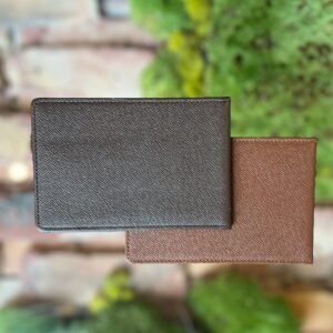 LOUIS VUITTON Brown Taiga Men's Wallet Set TS3695 | AlmaBagz