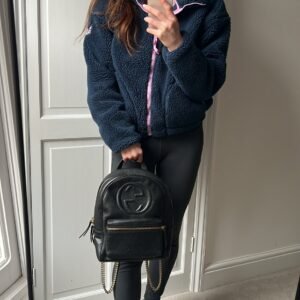Gucci GG Black Soho Backpack | AlmaBagz