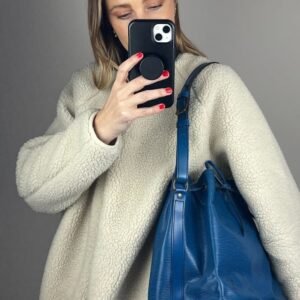 Louis Vuitton Petit Noé Bag - Blue | AlmaBagz