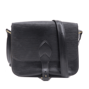 Louis Vuitton Epi Cartouchiere Shoulder Bag Noir Black M52242 | AlmaBagz