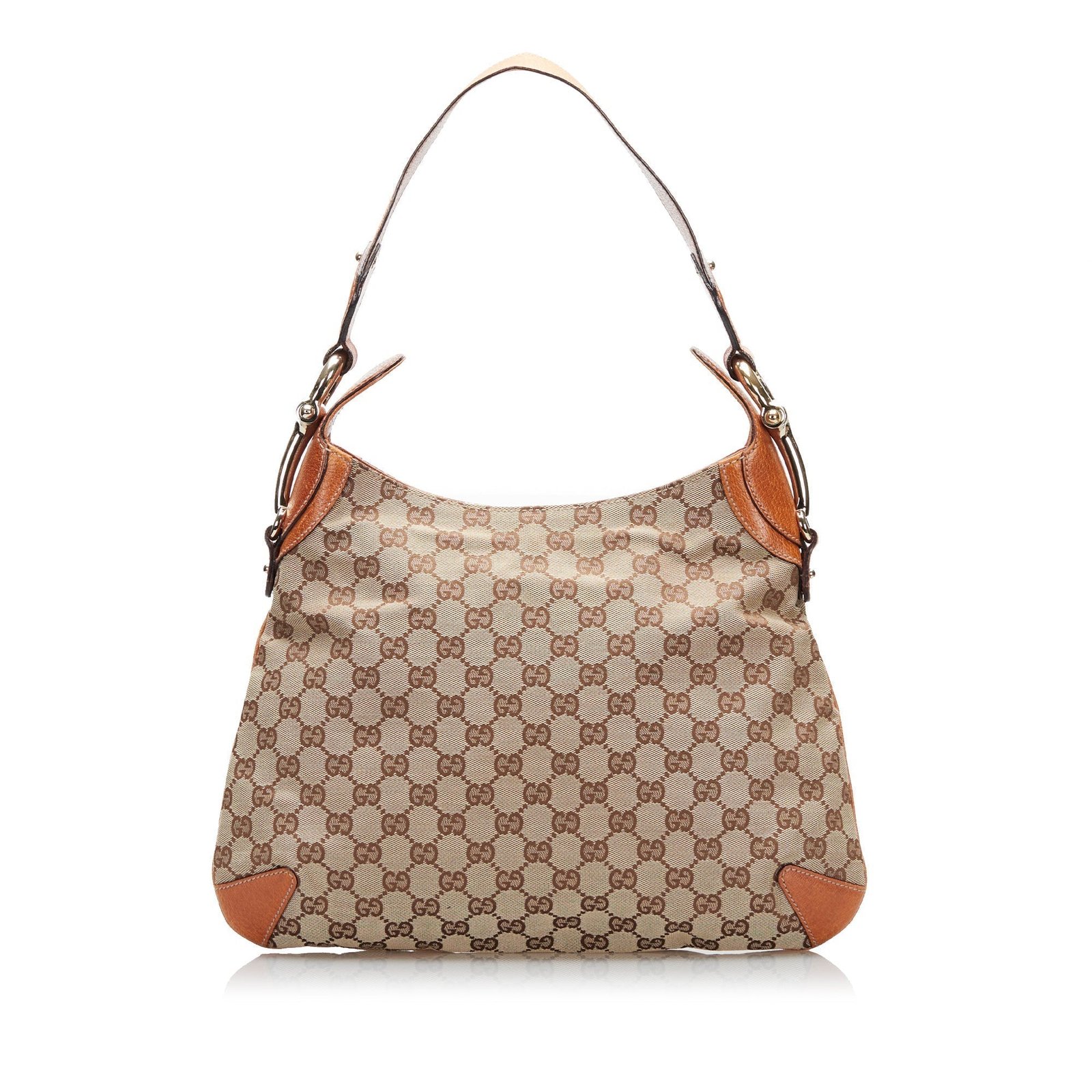 Gucci GG Canvas Creole Shoulder Bag | AlmaBagz