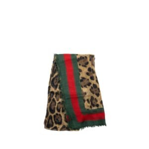 Gucci 135x135 cm Scarf Modal/Silk Multicolour | AlmaBagz