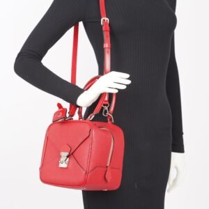 Louis Vuitton Neo Square Red Leather | AlmaBagz