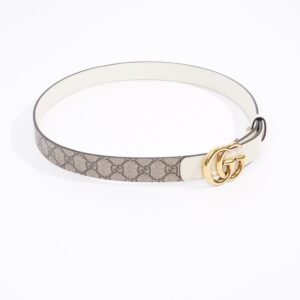 Gucci Marmont Buckle Belt Canvas Leather 95cm - 38" | AlmaBagz