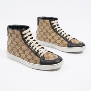 Gucci Brooklyn High Top Supreme / Black EU 38 / UK 5 | AlmaBagz