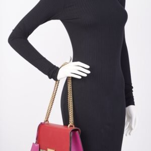 Gucci Womens Padlock Bag Multicoloured Canvas / Leather Medium | AlmaBagz