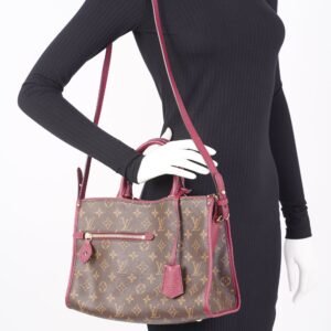 Louis Vuitton Popincourt Monogram Canvas Raisin PM | AlmaBagz