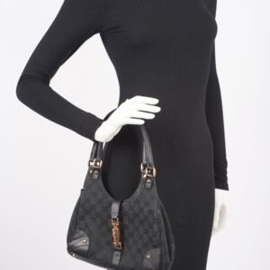 Gucci Womens Vintage Jackie Black | AlmaBagz