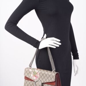 Gucci Dionysus Floral Bag Supreme Canvas Small | AlmaBagz