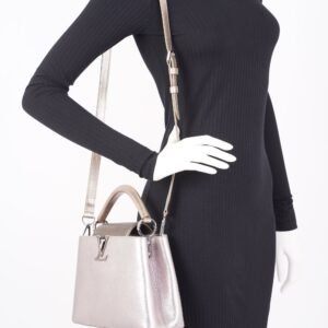 Louis Vuitton Cappucines Metallic Taurillon Leather BB | AlmaBagz