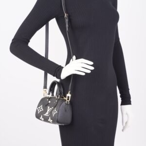 Louis Vuitton Speedy Bag Monogram Empreinte Leather Nano | AlmaBagz