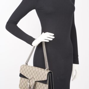 Gucci Womens Dionysus Supreme Canvas Small | AlmaBagz