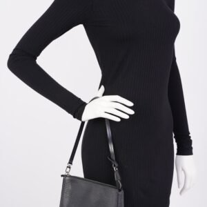 Louis Vuitton Pochette Accessorie Bag Black Epi Leather | AlmaBagz