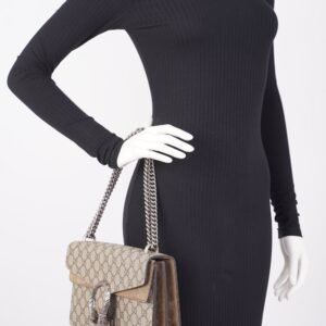 Gucci Dionysus Bag Brown Canvas Medium | AlmaBagz