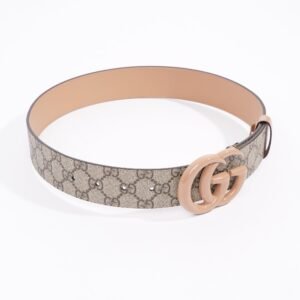 Gucci Marmont Belt Monogram Canvas / Leather 70cm - 28" | AlmaBagz