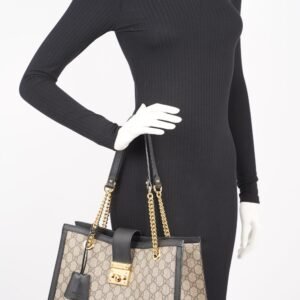 Gucci Womens Padlock Bag Supreme Medium | AlmaBagz