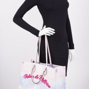Louis Vuitton Limited Edition OnTheGo Tote Escale Monogram GM | AlmaBagz
