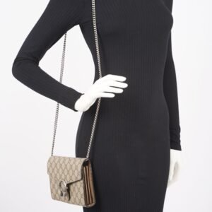 Gucci Womens Dionysus Chain Wallet Supreme | AlmaBagz