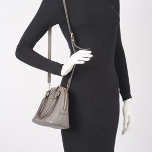 Gucci Womens Dome Bag Grey Guccissima Small | AlmaBagz