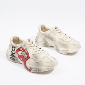 Gucci Rhyton Ivory / Red EU 41 / UK 7 | AlmaBagz