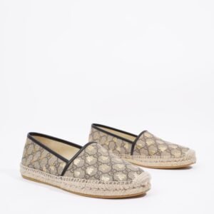 Gucci Mens Bee Espadrilles Beige / Gold EU 42 / UK 8 | AlmaBagz