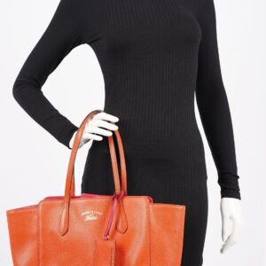 Gucci Womens Swing Tote Burnt Orange | AlmaBagz