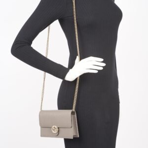 Gucci Womens Interlocking Chain Bag Grey | AlmaBagz