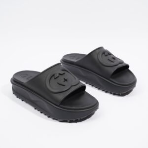 Gucci Mens Interlocking G Slide Black EU 42 / UK 8 | AlmaBagz
