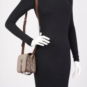 Gucci Mini Interlocking G GG Supreme Coated Canvas | AlmaBagz