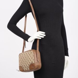 Gucci Womens Bree Supreme / Brown | AlmaBagz